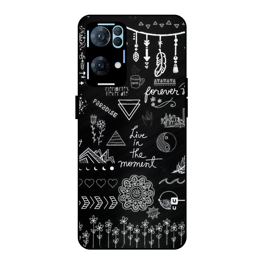 Forever Moment Metal Back Case for Oppo Reno7 Pro 5G