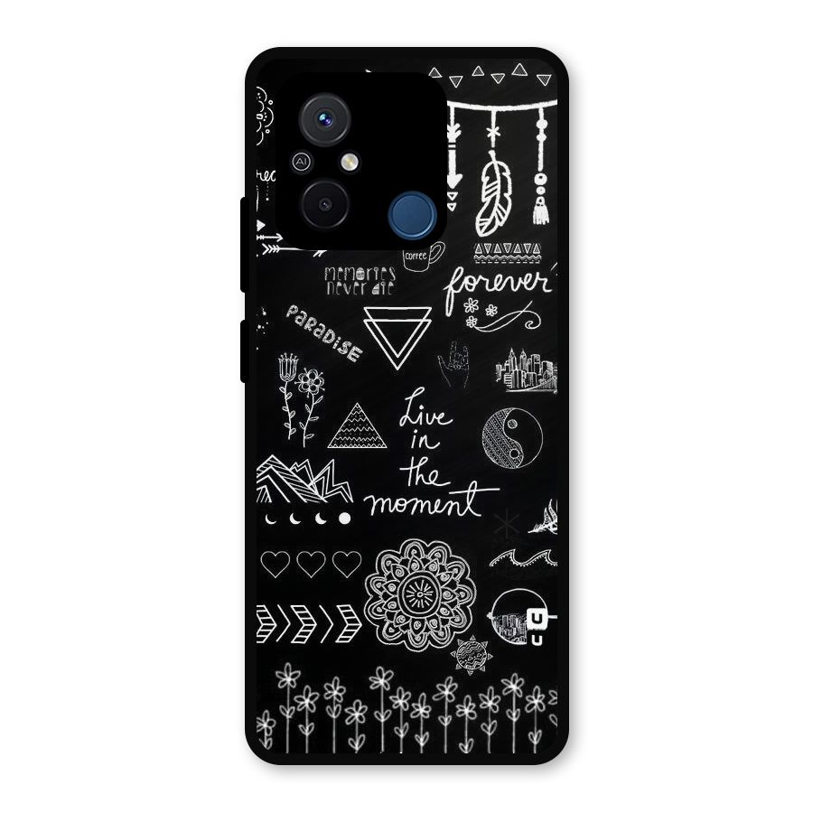 Forever Moment Metal Back Case for Poco C55