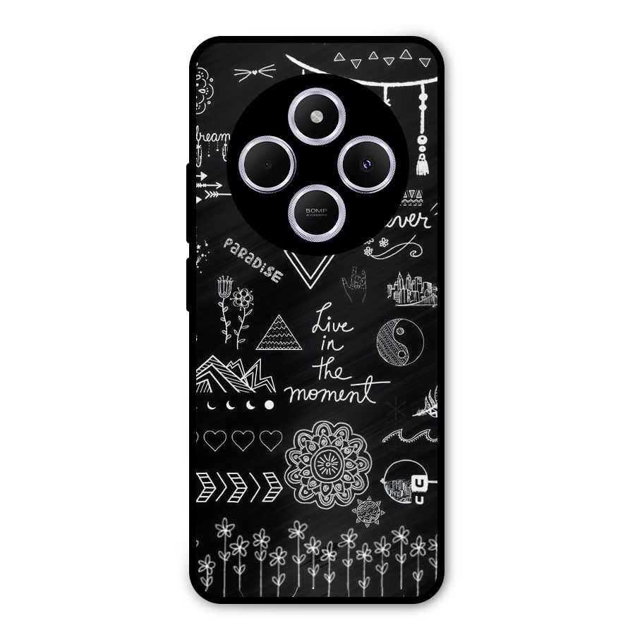 Forever Moment Metal Back Case for Poco C75 5G