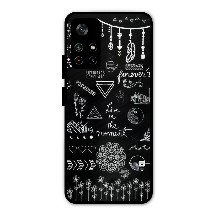 Forever Moment Metal Back Case for Poco M4 Pro 5G