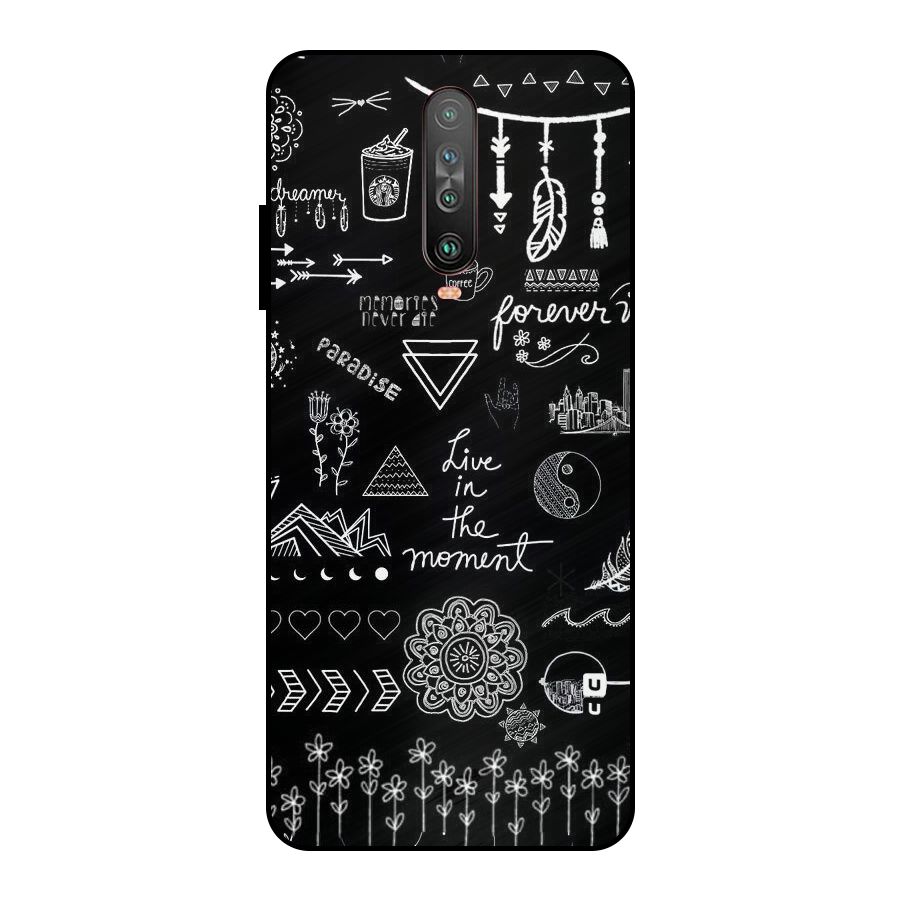 Forever Moment Metal Back Case for Poco X2