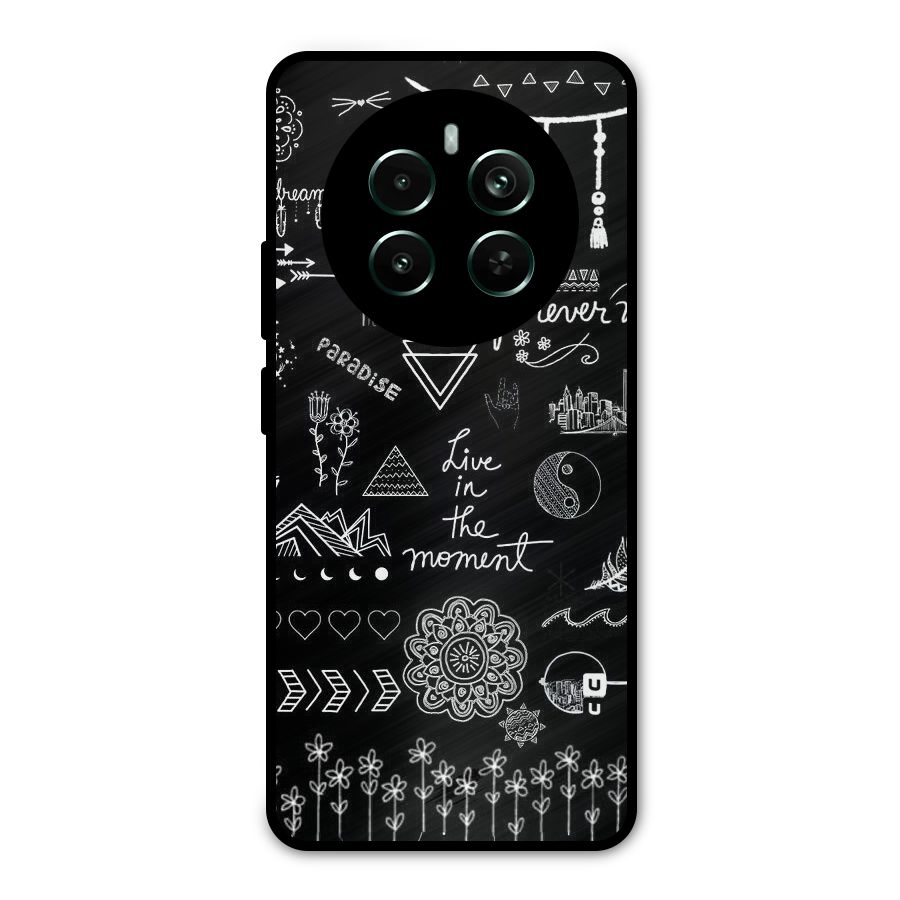 Forever Moment Metal Back Case for Realme 12 Plus