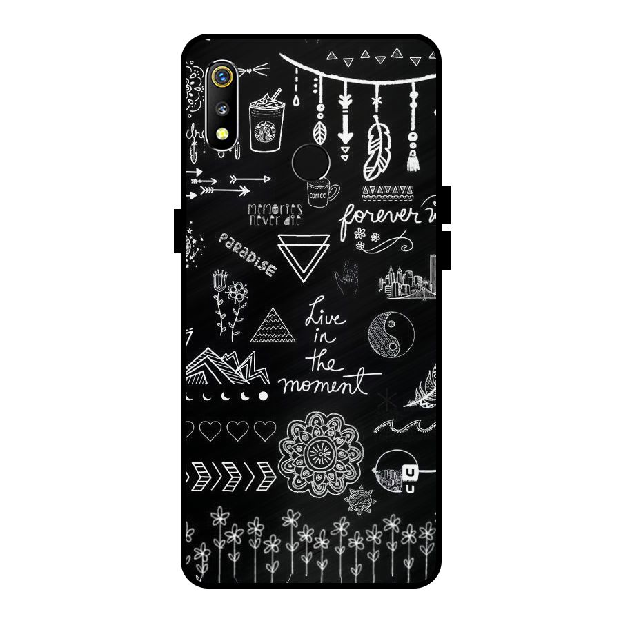 Forever Moment Metal Back Case for Realme 3i