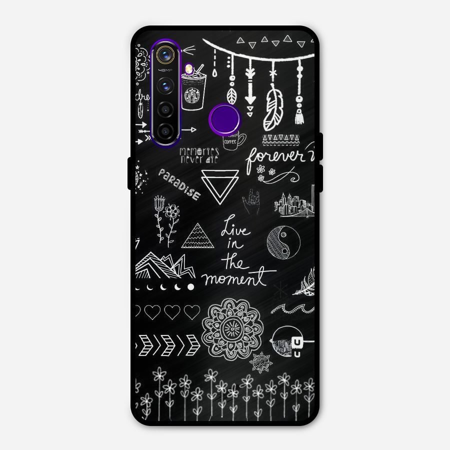 Forever Moment Metal Back Case for Realme 5 Pro