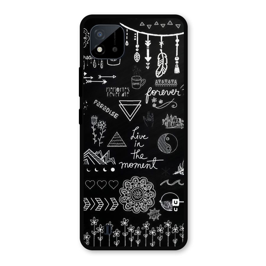 Forever Moment Metal Back Case for Realme C11 2021