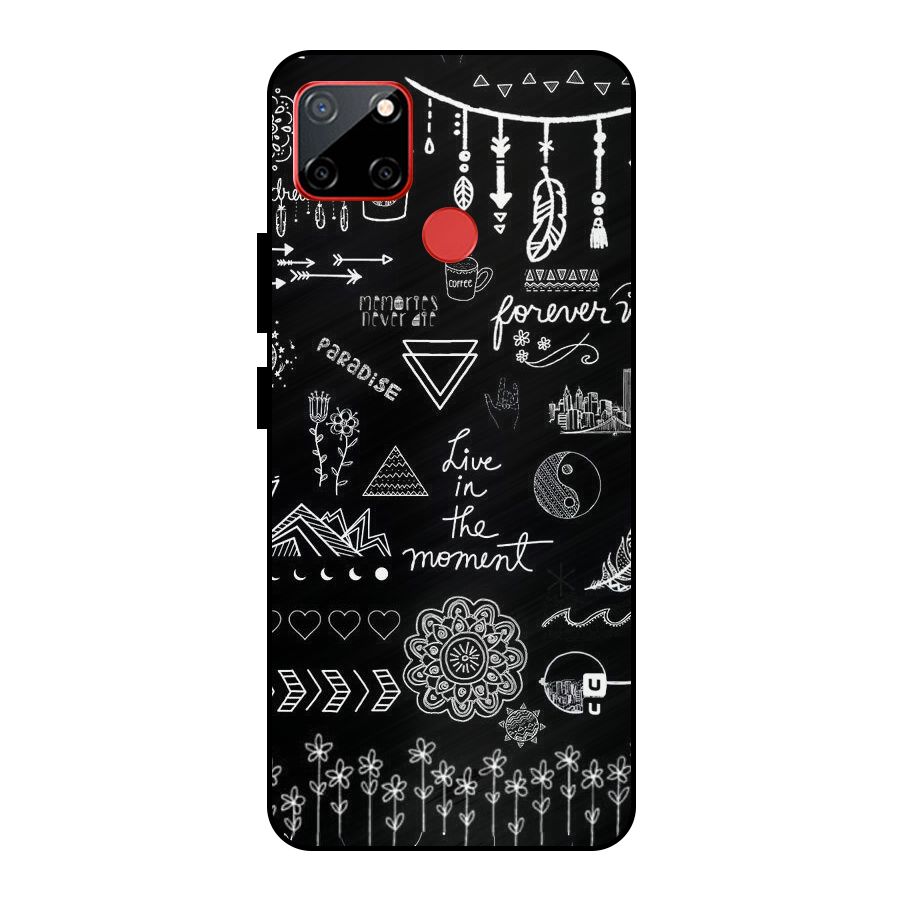 Forever Moment Metal Back Case for Realme C12