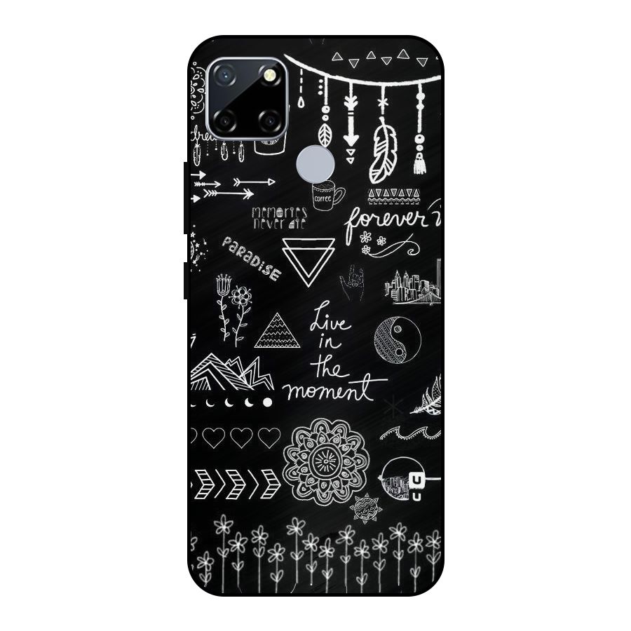 Forever Moment Metal Back Case for Realme Narzo 20