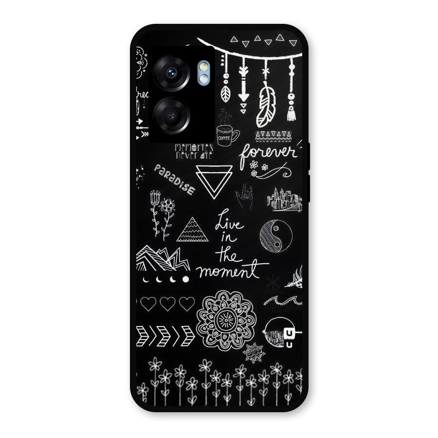 Forever Moment Metal Back Case for Realme Narzo 50 5G