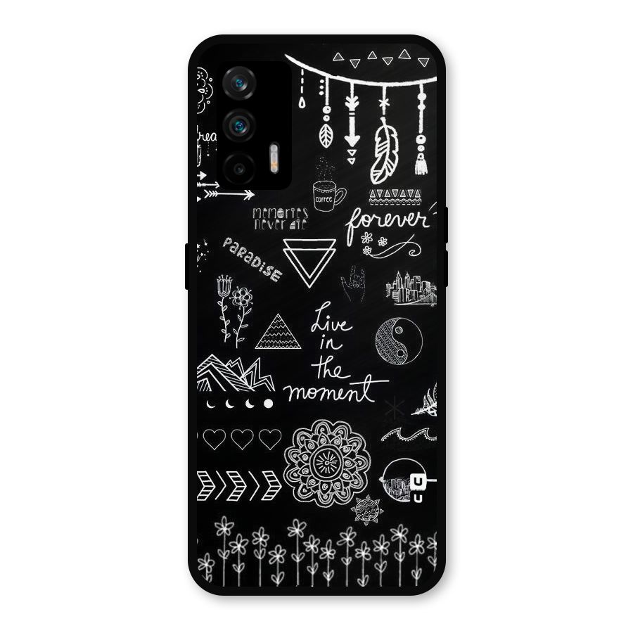 Forever Moment Metal Back Case for Realme X7 Max