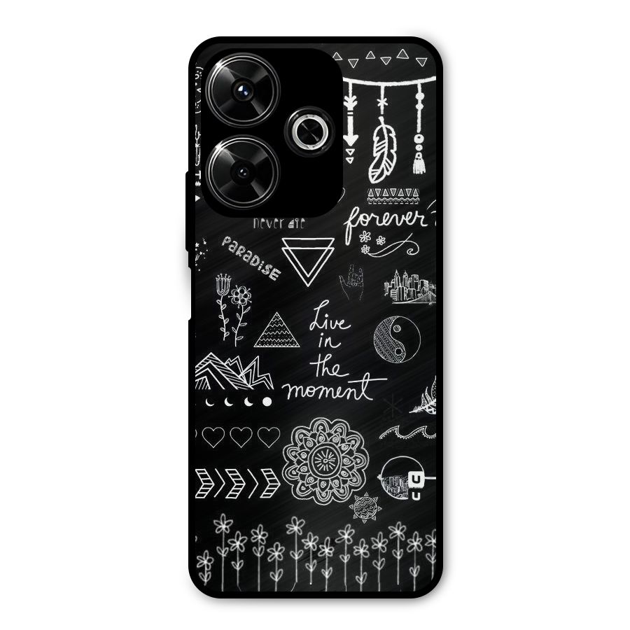 Forever Moment Metal Back Case for Redmi 13 5G