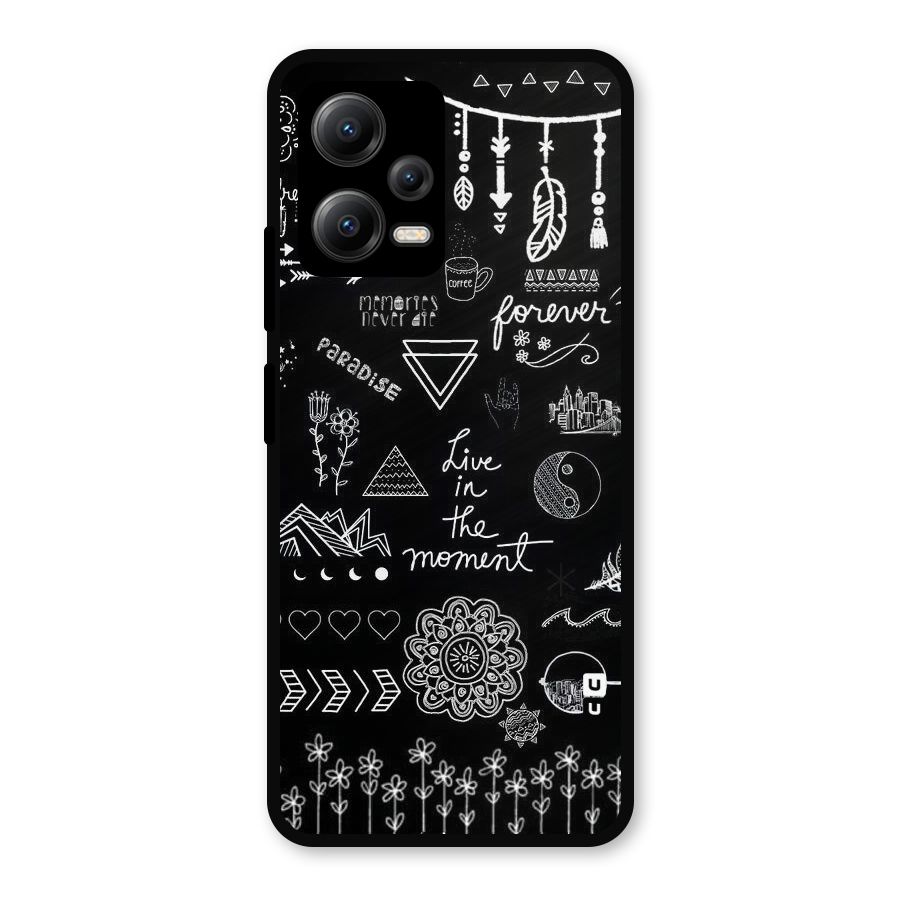 Forever Moment Metal Back Case for Redmi Note 12 5G