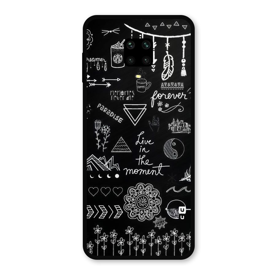 Forever Moment Metal Back Case for Redmi Note 9 Pro