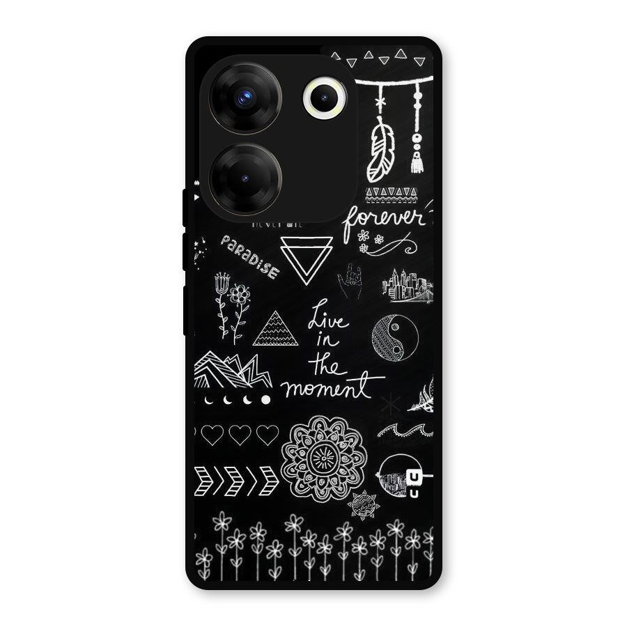 Forever Moment Metal Back Case for Tecno Camon 20