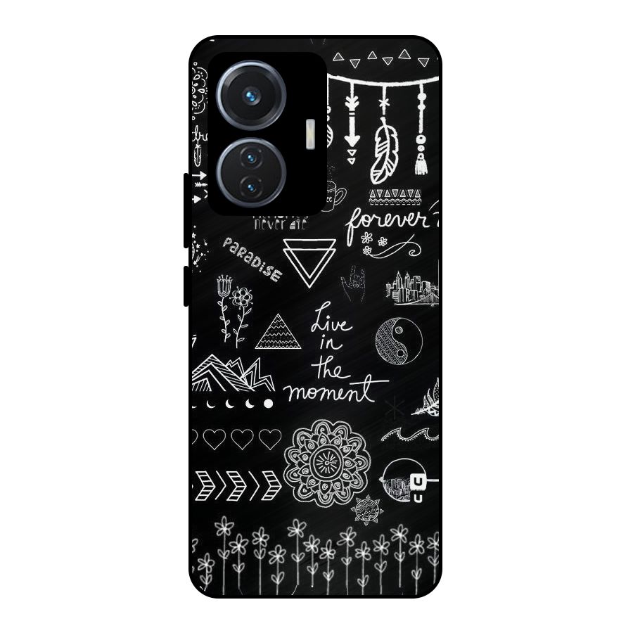 Forever Moment Metal Back Case for Vivo T1 44W