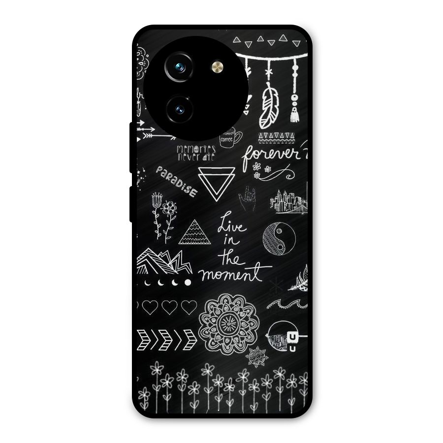 Forever Moment Metal Back Case for Vivo T3x