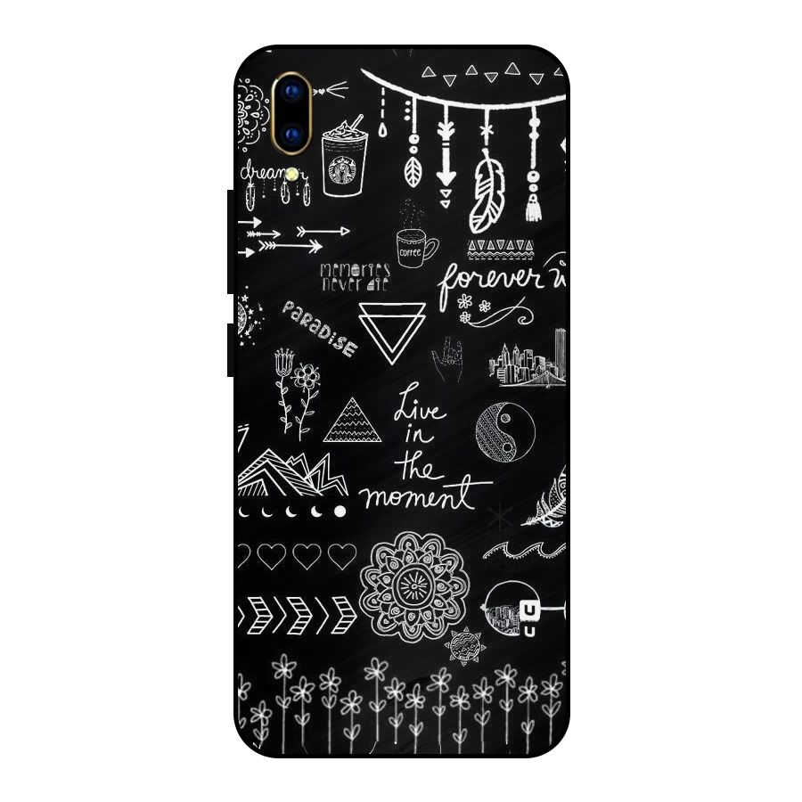 Forever Moment Metal Back Case for Vivo V11 Pro