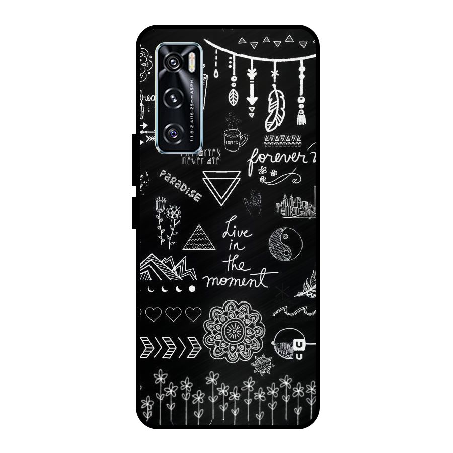 Forever Moment Metal Back Case for Vivo V20 SE