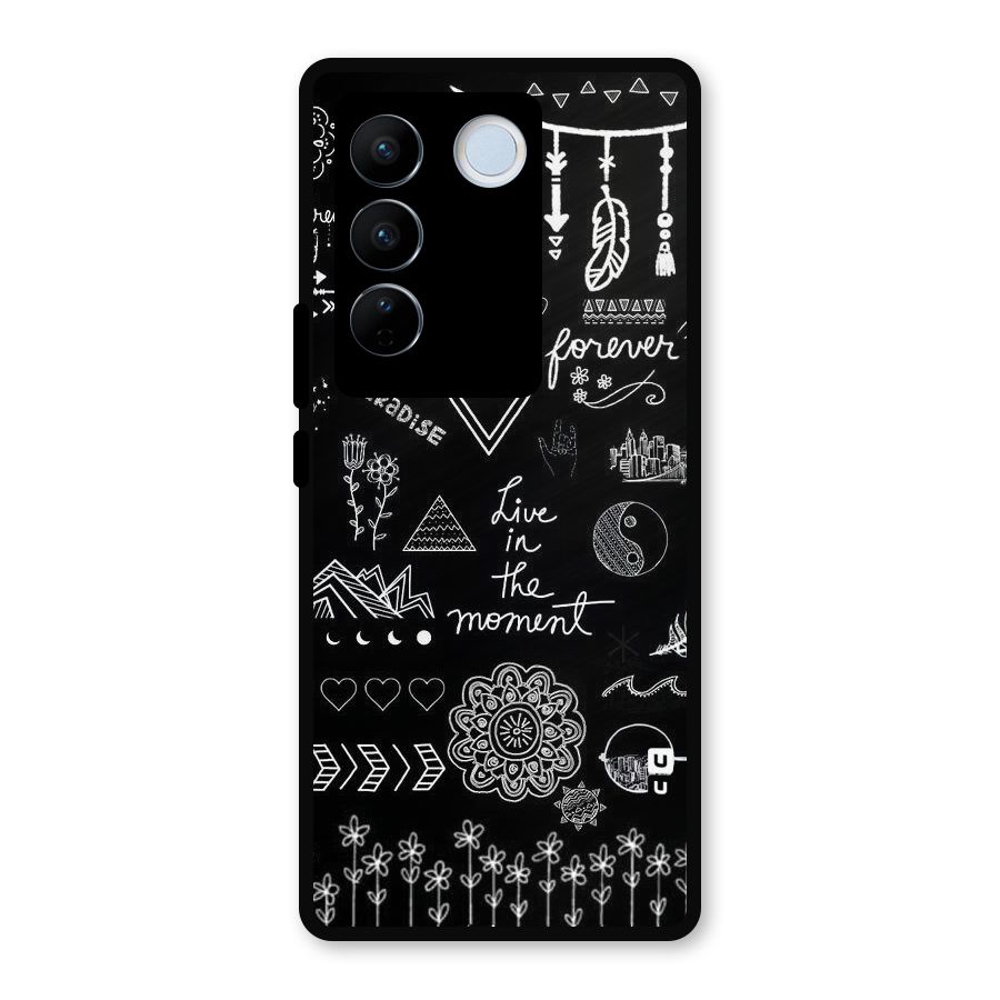 Forever Moment Metal Back Case for Vivo V27