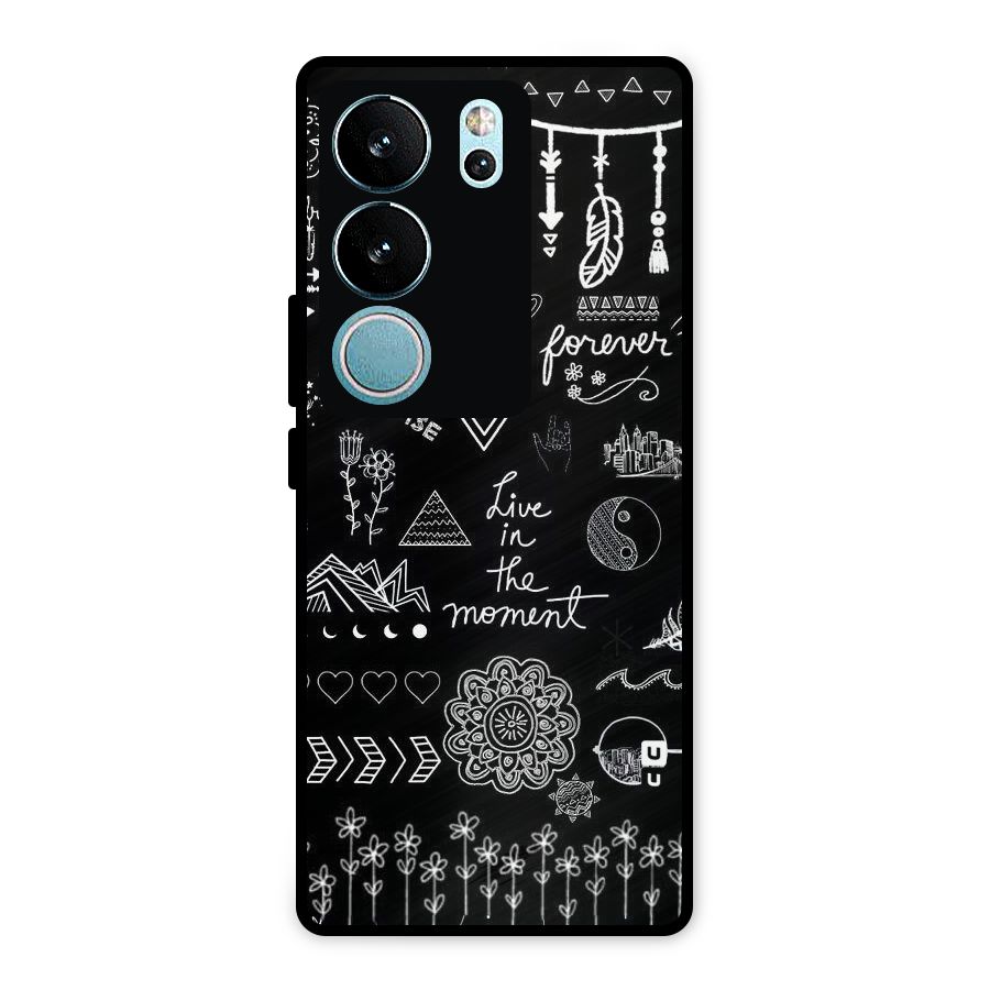 Forever Moment Metal Back Case for Vivo V29 Pro