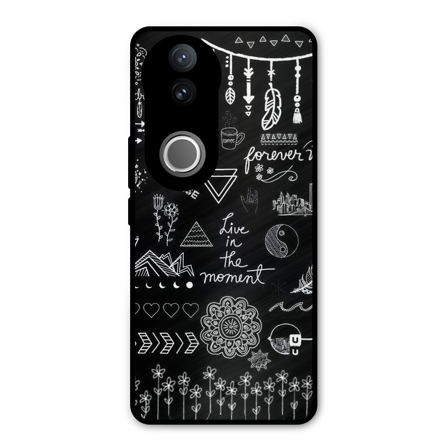 Forever Moment Metal Back Case for Vivo V50