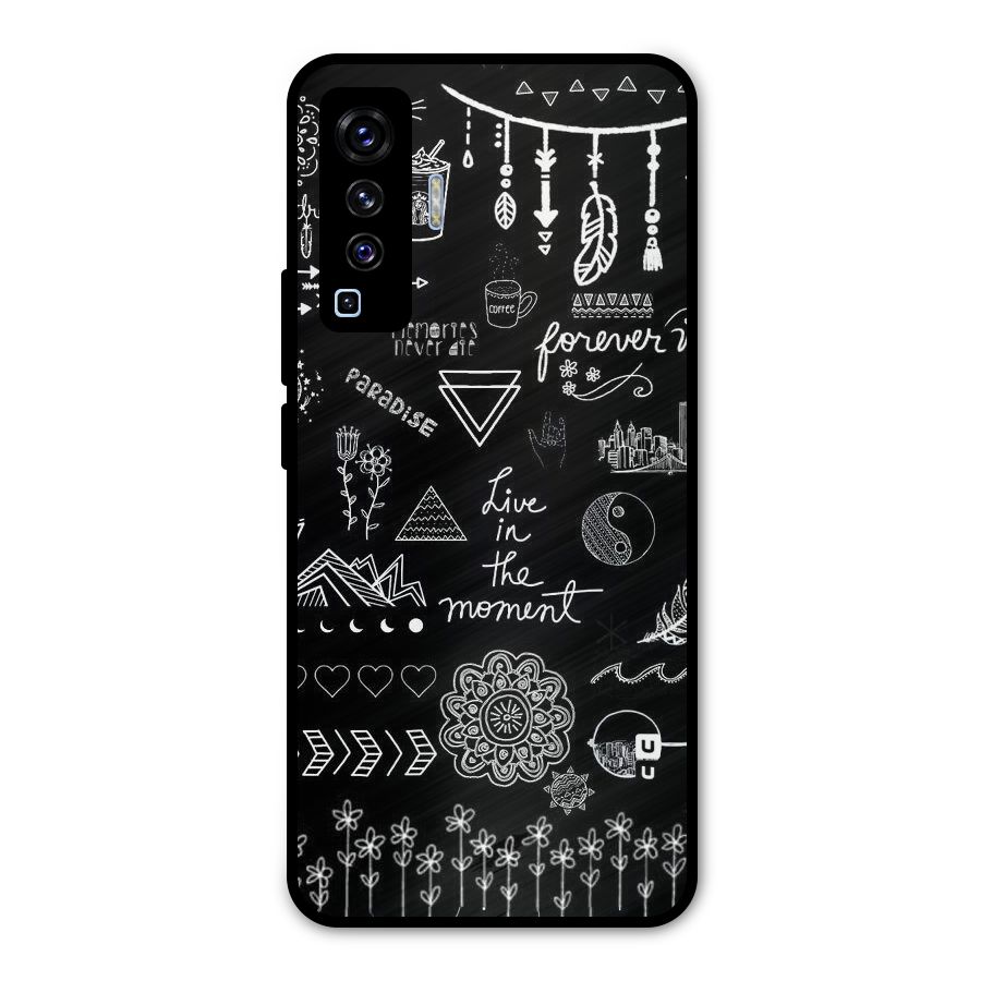 Forever Moment Metal Back Case for Vivo X50