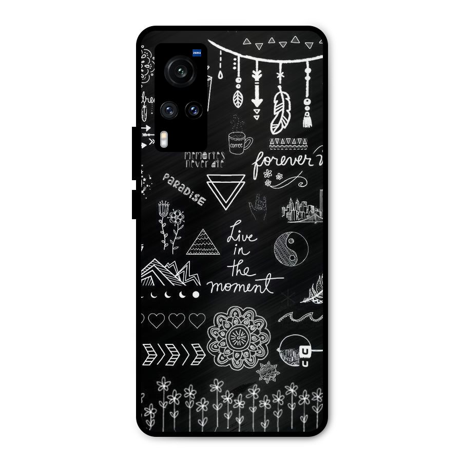 Forever Moment Metal Back Case for Vivo X60