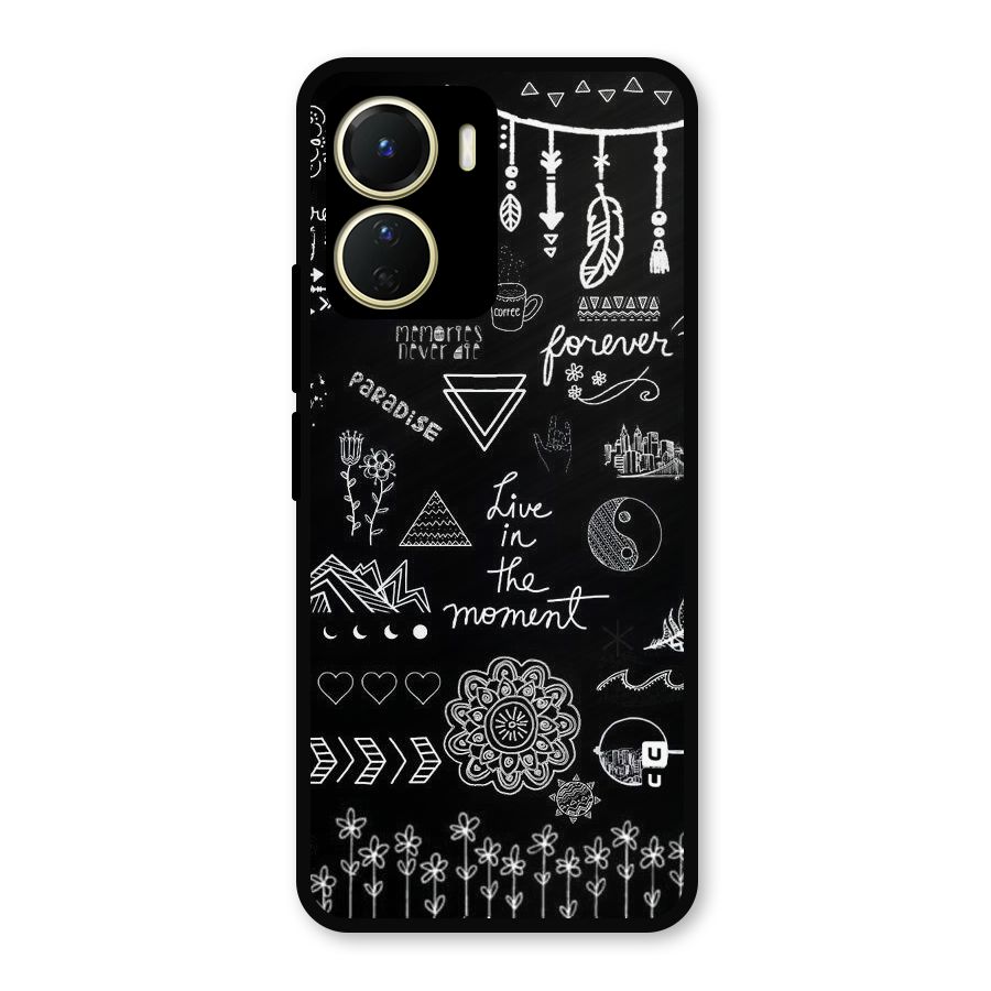 Forever Moment Metal Back Case for Vivo Y16