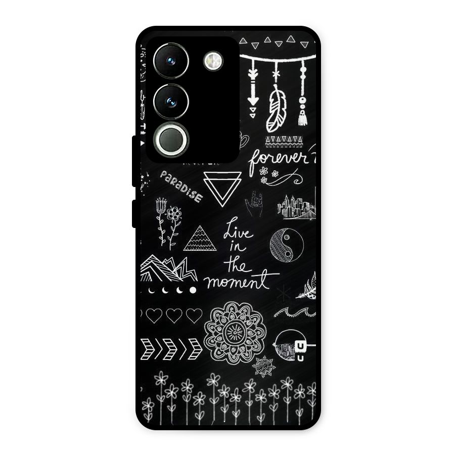 Forever Moment Metal Back Case for Vivo Y200