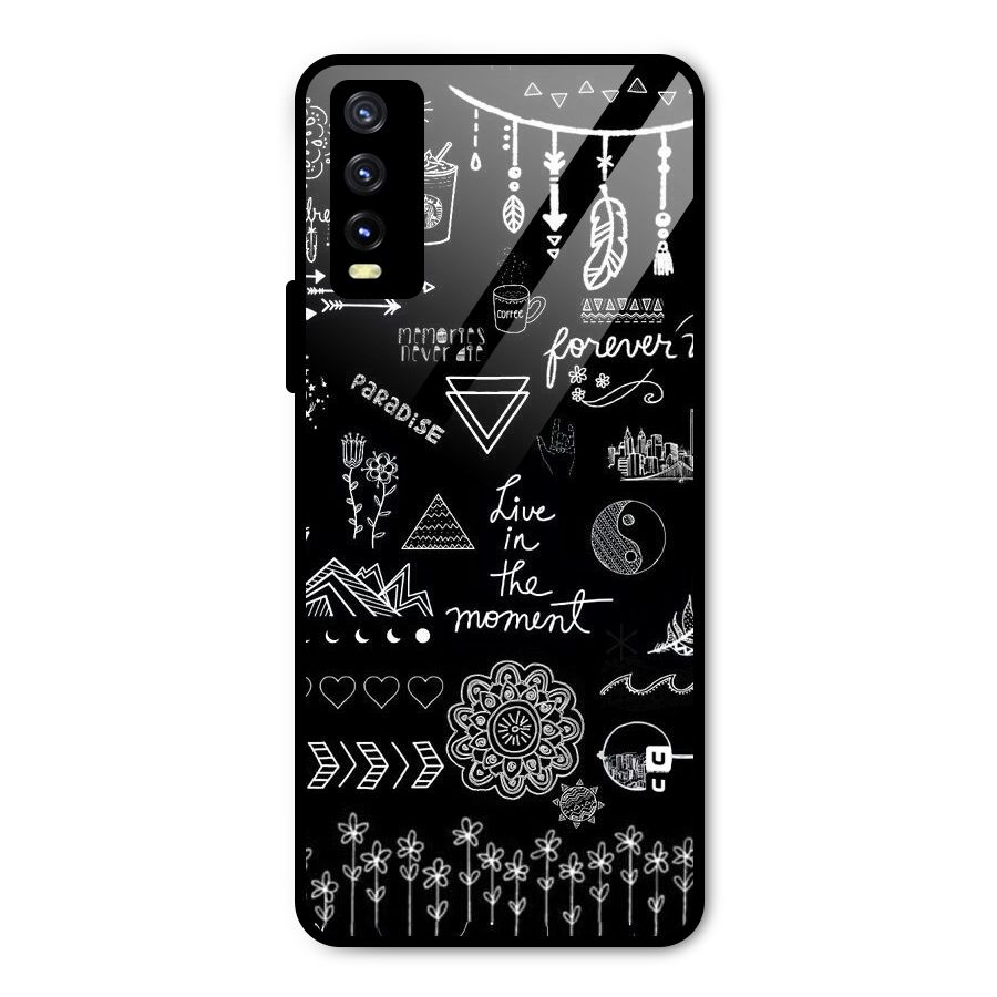 Forever Moment Metal Back Case for Vivo Y20g