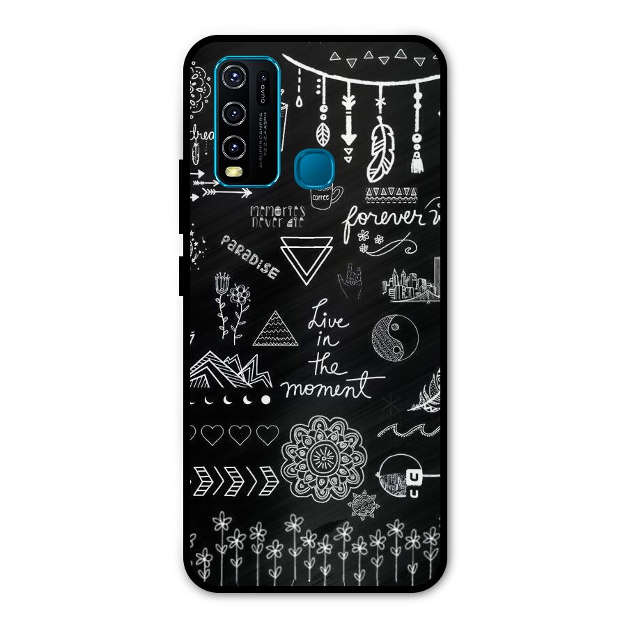 Forever Moment Metal Back Case for Vivo Y30