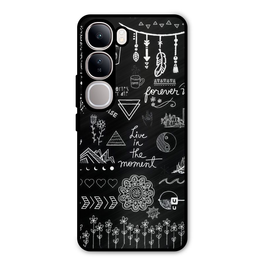 Forever Moment Metal Back Case for Vivo Y300