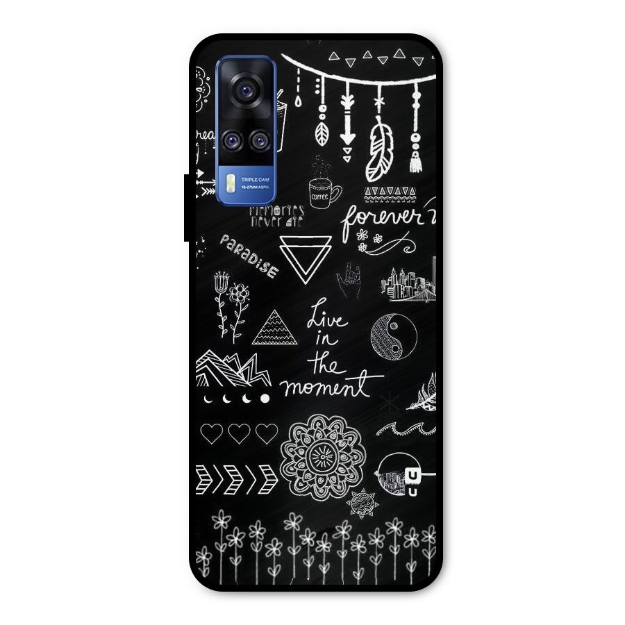 Forever Moment Metal Back Case for Vivo Y51A