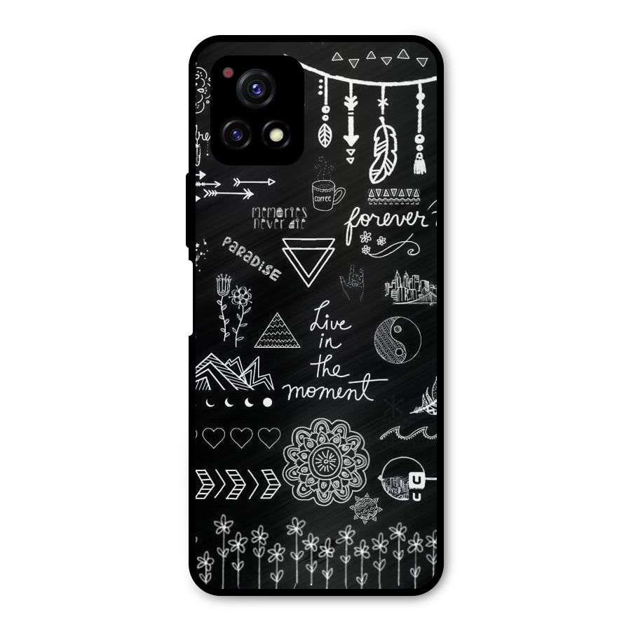 Forever Moment Metal Back Case for Vivo Y72 5G