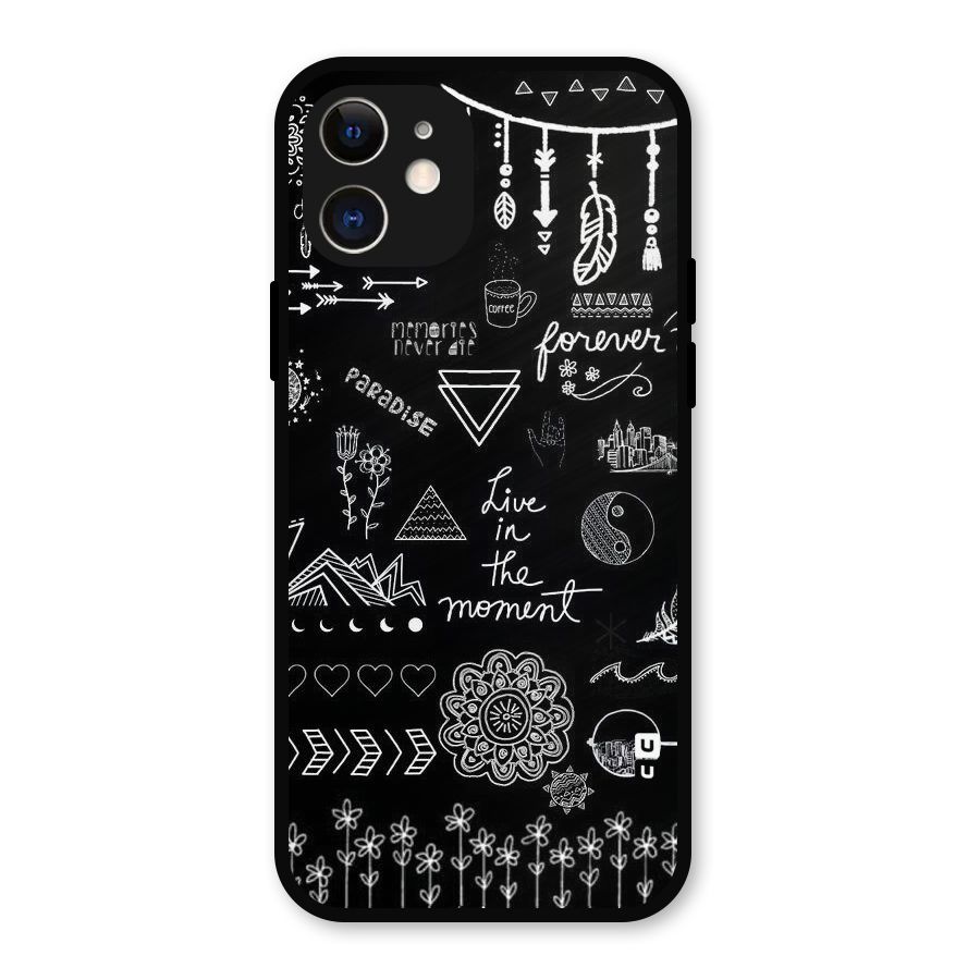 Forever Moment Metal Back Case for iPhone 12