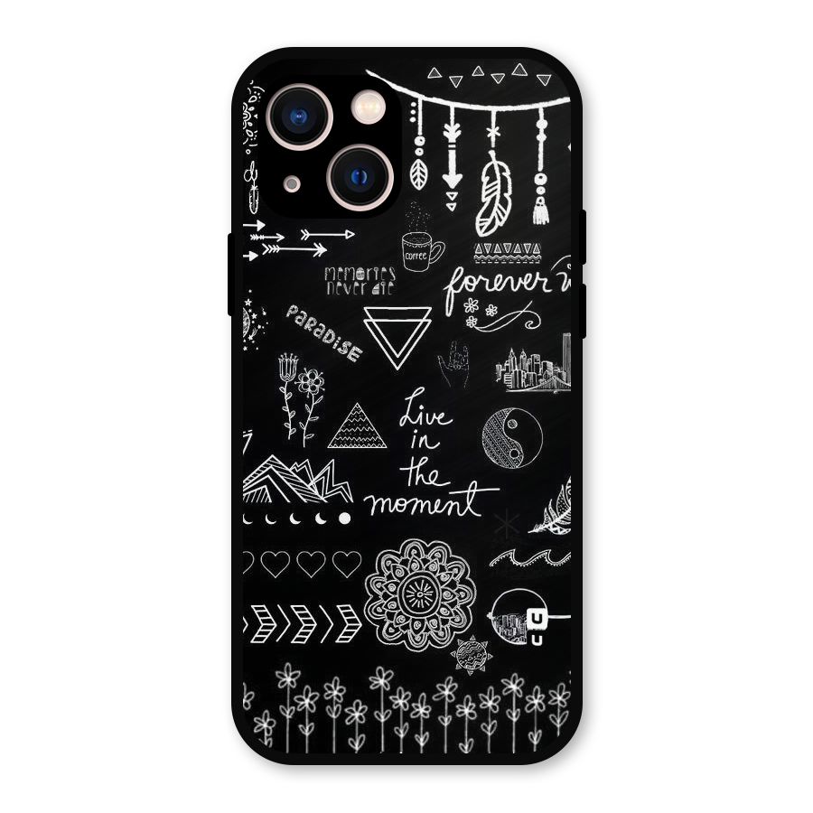 Forever Moment Metal Back Case for iPhone 13