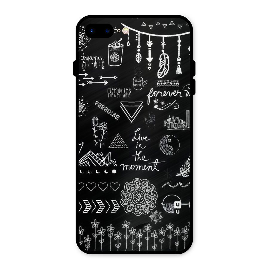 Forever Moment Metal Back Case for iPhone 8 Plus