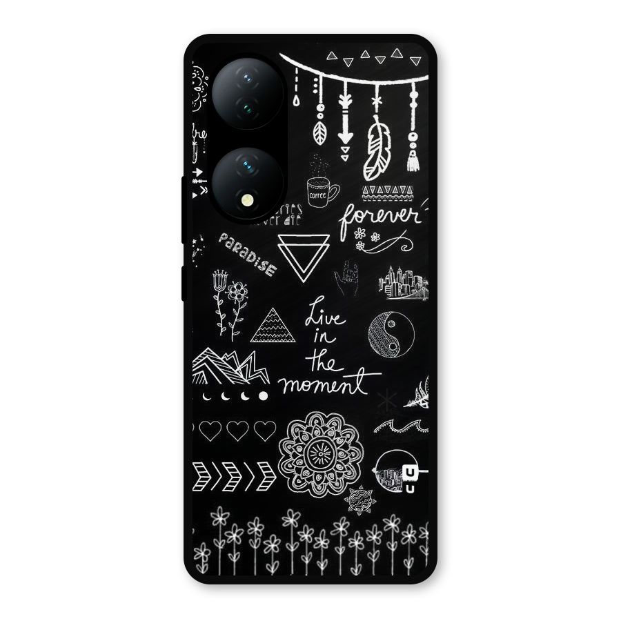 Forever Moment Metal Back Case for iQOO Z7