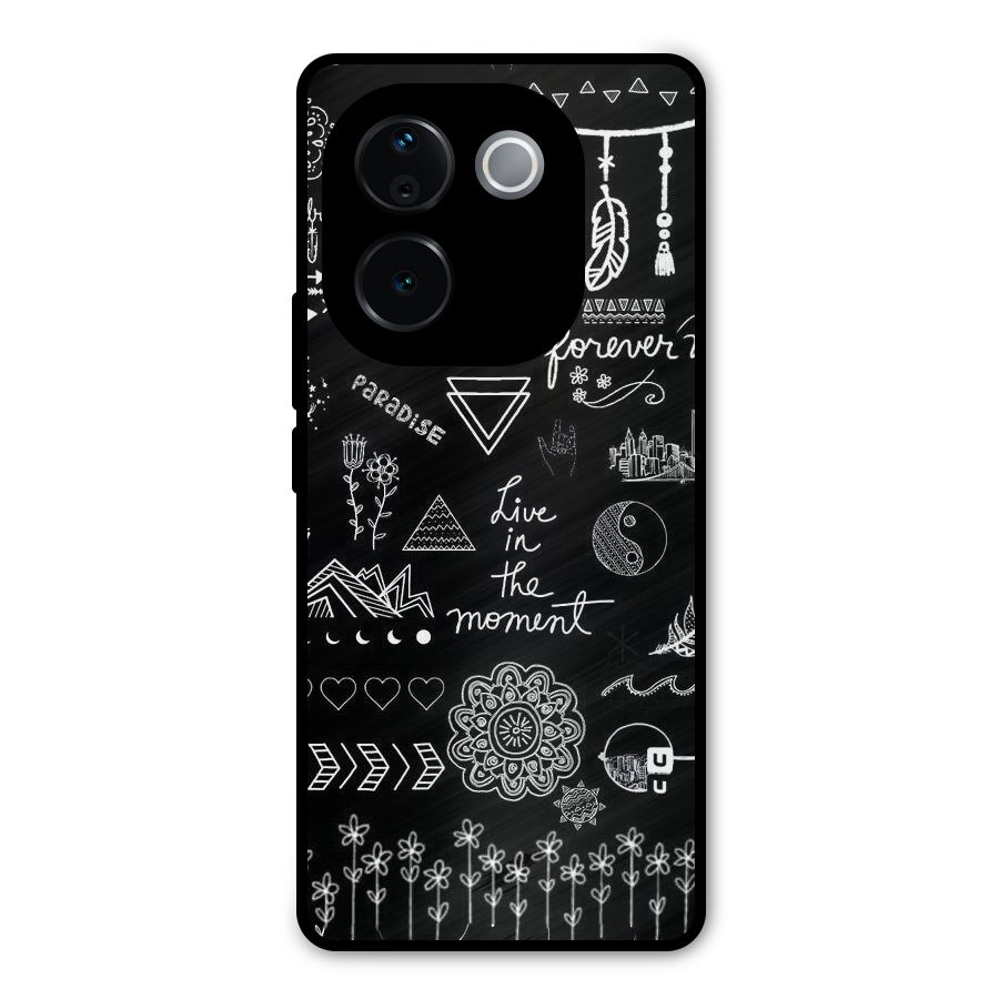 Forever Moment Metal Back Case for iQOO Z9s Pro