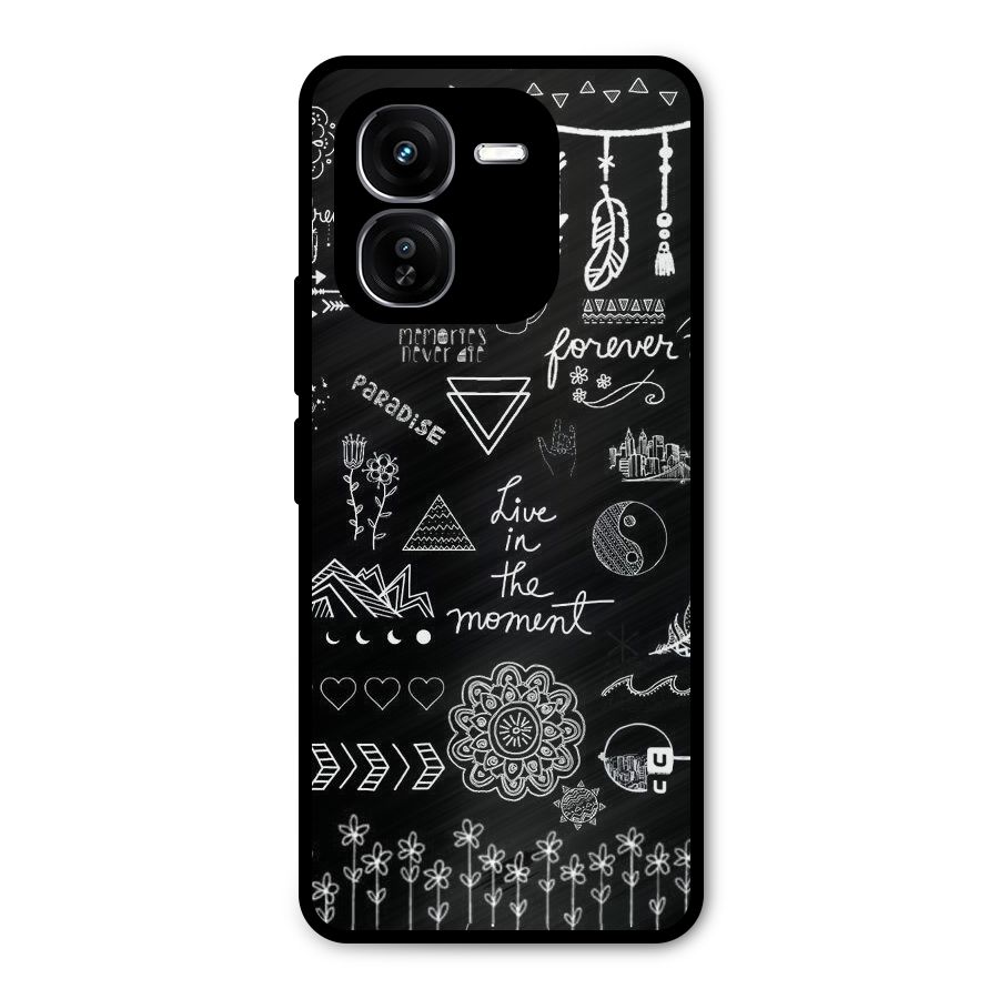 Forever Moment Metal Back Case for iQOO Z9x