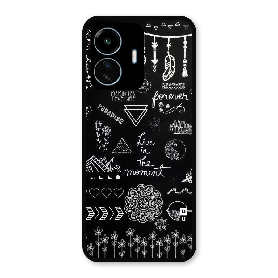 Forever Moment Metal Back Case for vivo iQOO Z6 Lite 5G