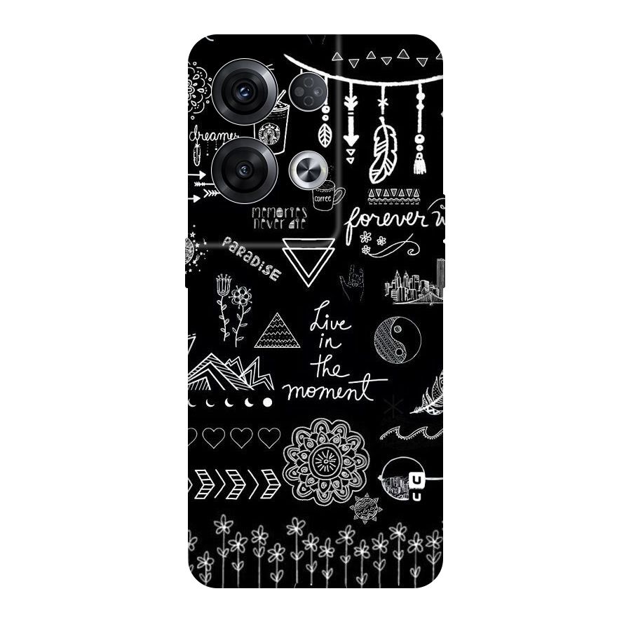 Forever Moment Original Polycarbonate Back Case for Oppo Reno8 Pro 5G