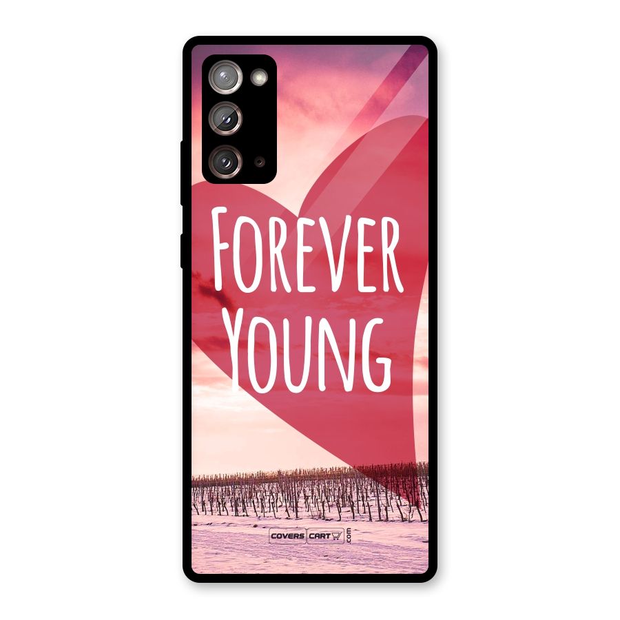 Forever Young Glass Back Case for Galaxy Note 20
