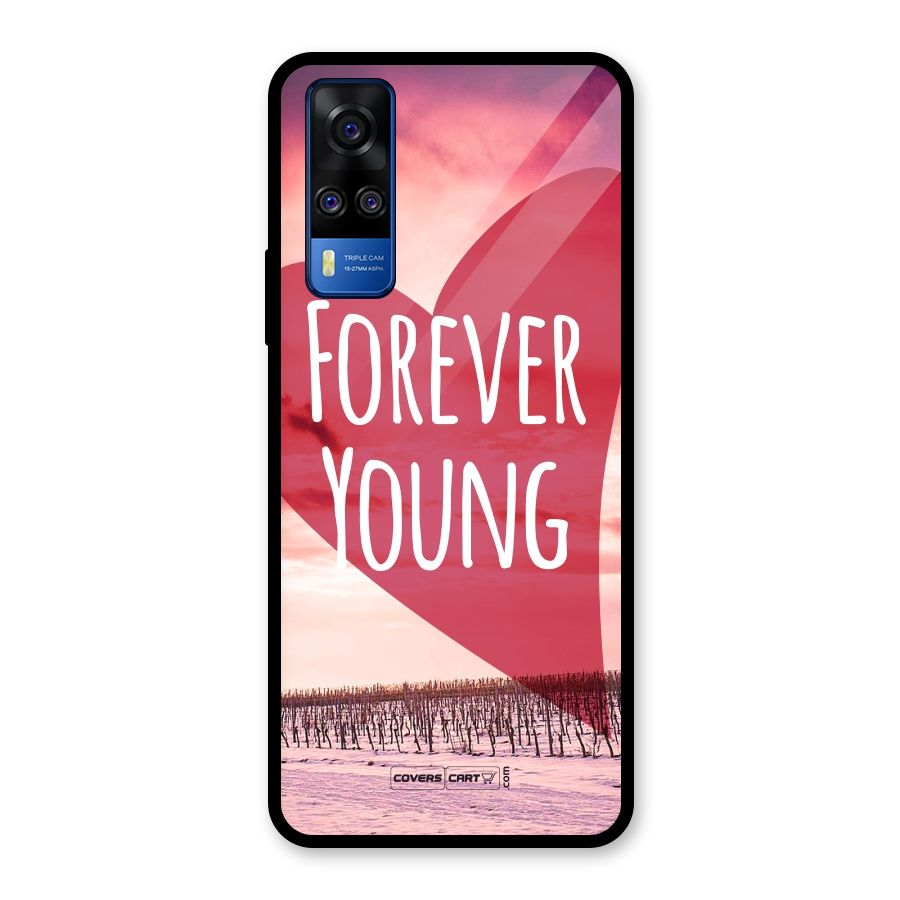 Forever Young Glass Back Case for Vivo Y31