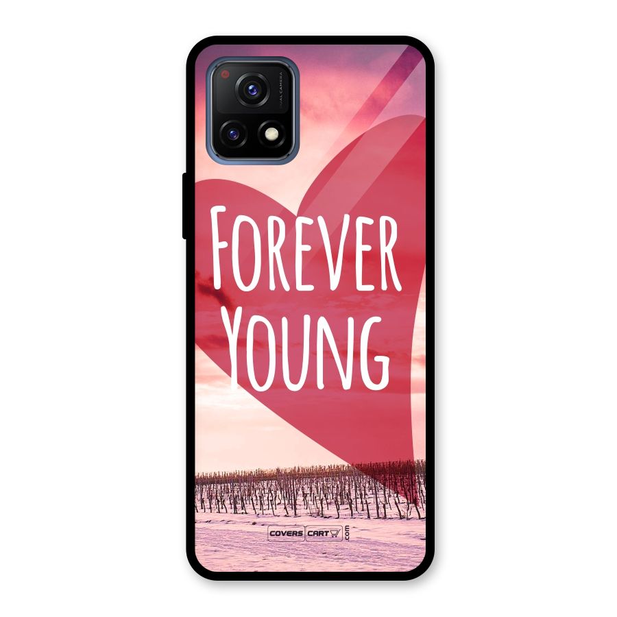 Forever Young Glass Back Case for Vivo Y72 5G