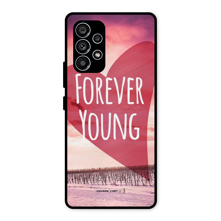 Forever Young Metal Back Case for Galaxy A53 5G