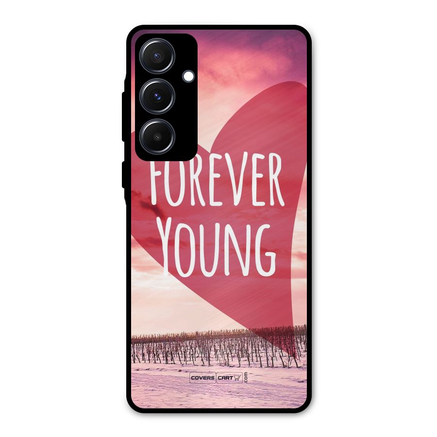 Forever Young Metal Back Case for Galaxy A55