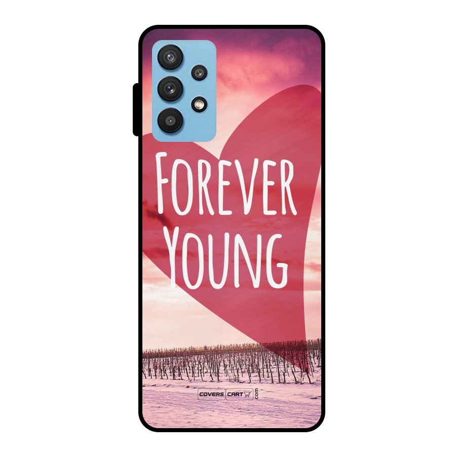 Forever Young Metal Back Case for Galaxy M32 5G