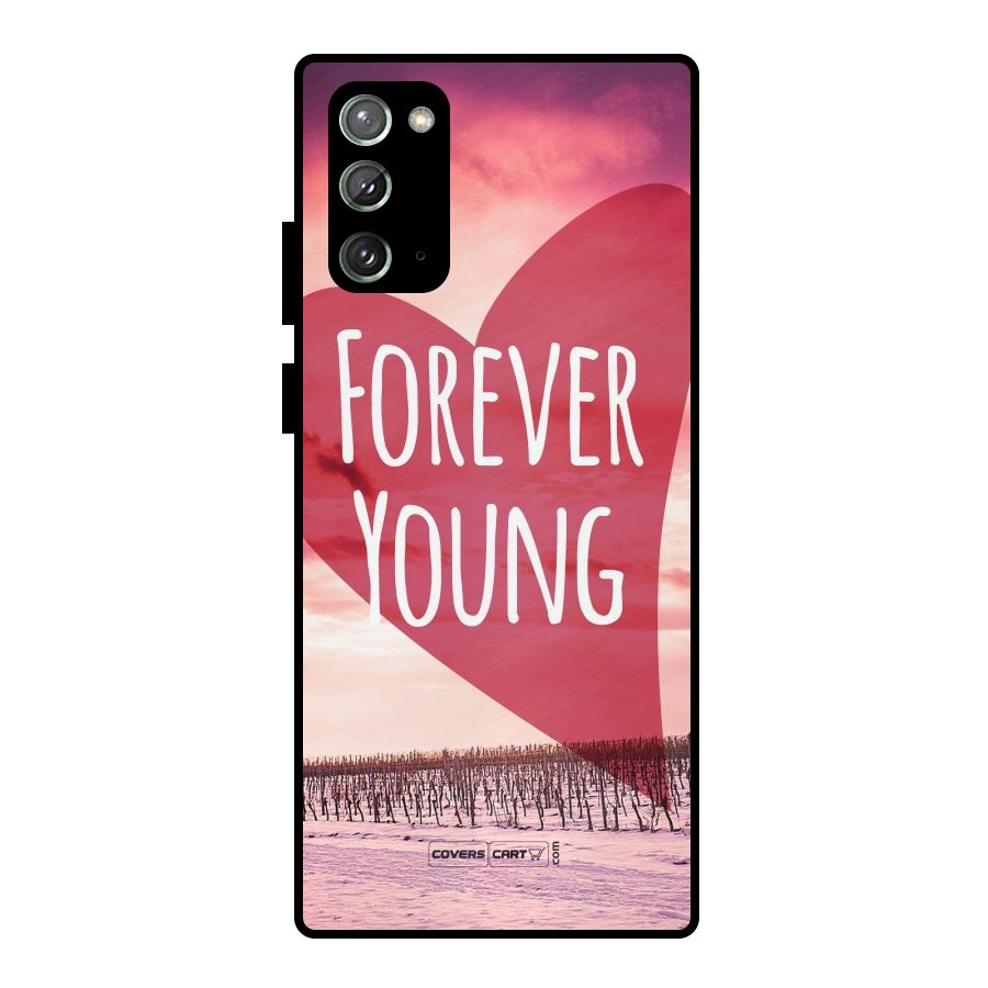 Forever Young Metal Back Case for Galaxy Note 20