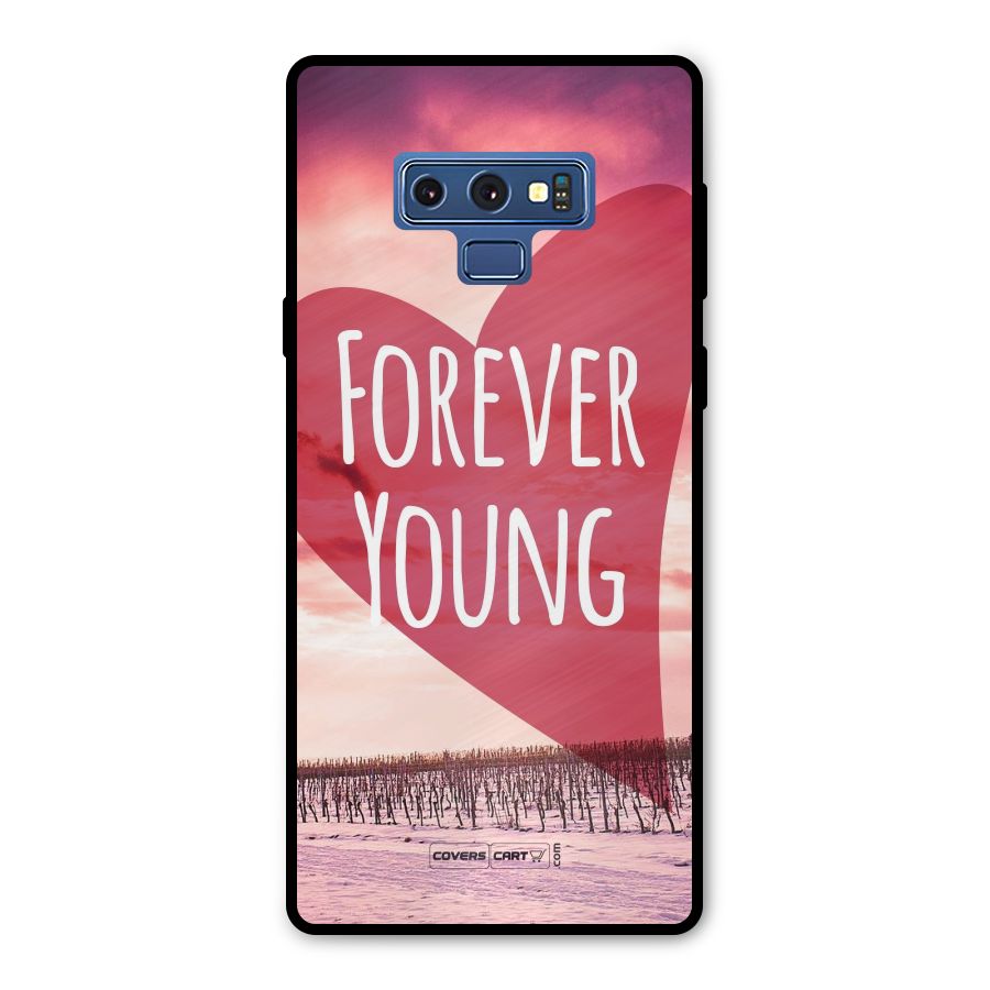 Forever Young Metal Back Case for Galaxy Note 9