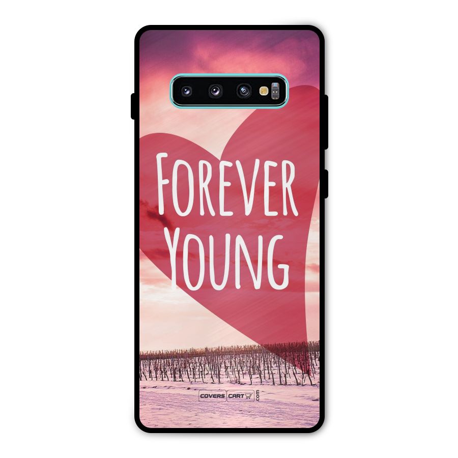 Forever Young Metal Back Case for Galaxy S10 Plus